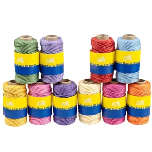 bobine de fil acrylique metallique 3mm pour emballage de bouquet et decoration diy.