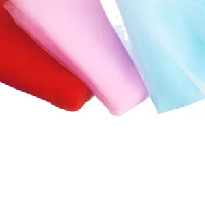 Tela de tul multicolor para envolver flores y decoración festiva, material de alta calidad.