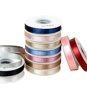 1.5cm Double-Sided Shiny Velvet Ribbon Satin Ribbon DIY Bow Hair Accessories 1 Roll