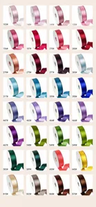 4cm polyester ribbon 90m rolls colorful fabric tape for gift wrapping DIY crafts decor