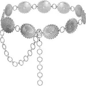 Bohemian Vintage Εθνοτική Μεταλλική Αλυσίδα Μέσης Γυναίκες Μόδα Ρυθμιζόμενη Φόρεμα Πουκάμισο Σώμα Αλυσίδα Κοσμήματα Δώρο