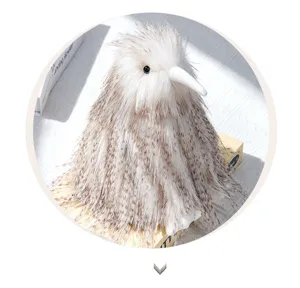Mignon oiseau kiwi en peluche simulé poupée moelleux enfant mignon compagnon cadeau