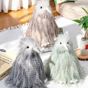Mignon simulation kiwi oiseau peluche jouet pelucheux animal poupée enfant cadeau mignon