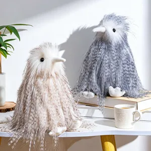 Mignon simulation kiwi oiseau peluche en peluche animal doux poupée compagnon enfant