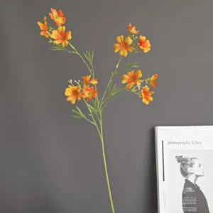 Fiore di cospea artificiale margherita di seta casa stanza decorazione fotografia accessorio