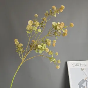 Künstlicher Fruchtzweig dekorativer Blumenstiel für Heimdekoration und Hochzeitsgesteck