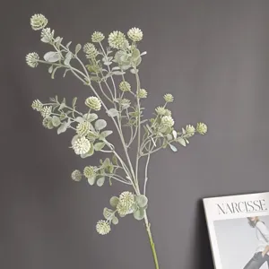 Künstlicher Beeren-Blumenzweig für Heimdekoration, Hochzeits-Blumengesteck und Innendesign.