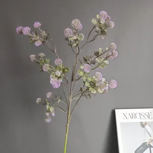 Künstlicher Fruchtzweig Einzelner Grüner Beerenstiel Kunststoff Falsche Pflanze Für Heimdekoration Hochzeit Weihnachten Blumenarrangement