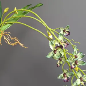Ghirlanda di orchidee artificiali fiore di seta per decorazione casa matrimonio hotel e paesaggio