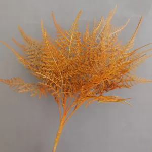 Rama de helecho espárrago artificial planta decorativa para decoración de bodas hogar