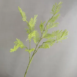 Artificial fern leaf branch detail for stylish home decor and beautiful floral arrangements.