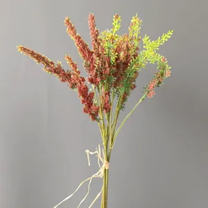 Artificial lavender bouquet faux flower plant home wedding decor photography prop