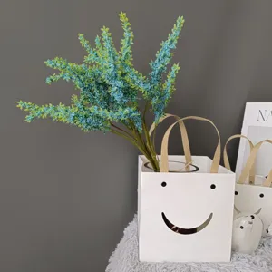 Artificial Lavender Bouquet Nordic Style Faux Flower For Home Decor Wedding Photography Props