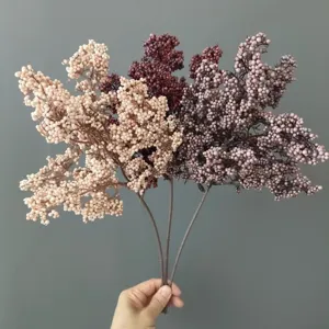 Rami di bacche artificiali in schiuma per decorazioni floreali di matrimonio e casa.