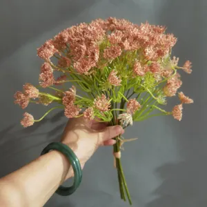 Artificial gypsophila lace bouquet for Nordic home decoration and wedding floral design.