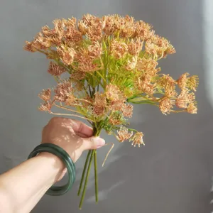 Artificial baby breath flowers lace bundle Nordic home decor wedding floral arrangement