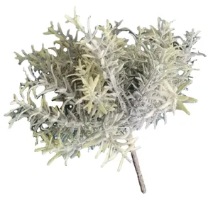 Artificial rosemary plant bundle fake green foliage for home floral arrangement decor.