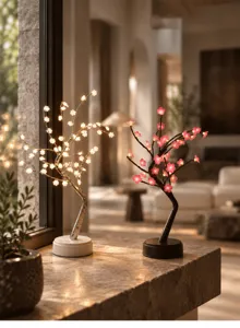 LED Blumenbaum Licht USB Nachtlicht romantische Schlafzimmer dekorative Bonsai Lampe Weihnachtsgeschenk