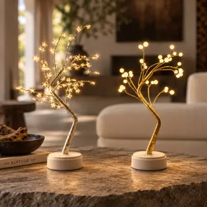 LED dekorative Baum Lampe romantische Nachtlicht Tischbeleuchtung fuer Zuhause Dekoration