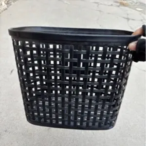 Μπροστινό Πλαστικό Καλάθι Αποθήκευσης Ποδηλάτου Μπροστινό Καλάθι από Συρμάτινο Πλέγμα Ηλεκτρικού Oχήματος Καθολικά Αξεσουάρ Ποδηλασίας
