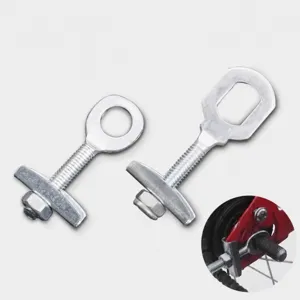Bicycle Chain Adjuster Electric Vehicle Rear Wheel Chain Fastener Folding Child Bicycle Pull Wire Rod Metal Accessory