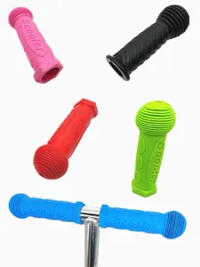 Kids Scooter Handlebar Grips Replacement Soft Rubber Non-Slip Safety Scooter Handle Covers