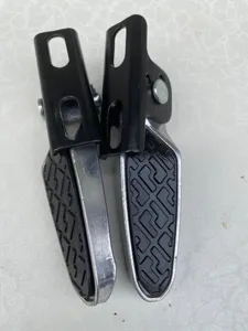 Poggiapiedi pieghevoli per moto, pedali pieghevoli per bicicletta elettrica in alluminio.