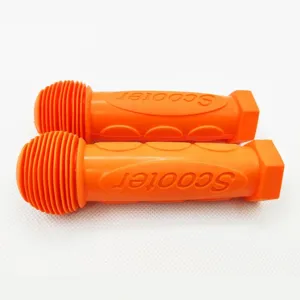 Replacement rubber handle grips for kids scooters, anti-slip soft silicone handlebar grips