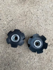 Bicycle fork star nut 28.6mm headset expansion nut mountain bike steering assembly component