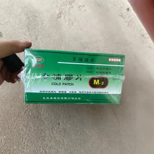 Kit di riparazione toppe per bici M-2, 48 pezzi per camere d'aria, resistente alle alte temperature.