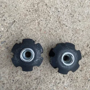 Bicycle front fork star nut 28.6mm headset compression plug cycling accessory for mountain bike