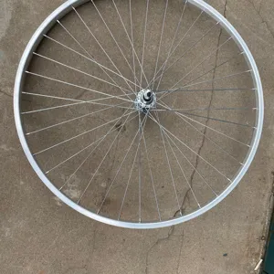 Jante de roue de bicyclette en alliage d'aluminium assemblage de remplacement vue de dessus