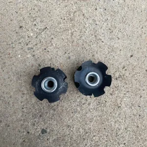 Bicycle headset star nut 28.6mm fork bung compression plug mountain bike steering tube top cap replacement part