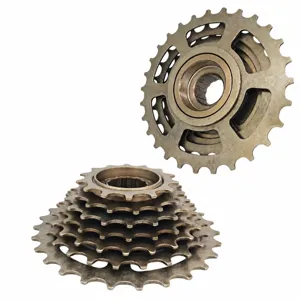 Mountain bike freewheel 6 7 8 speed screw on gear bicycle cassette replacement part