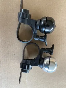 Sonnette de vélo klaxon de vtt rétro mini sonnette forte en alliage d'aluminium pour cycliste