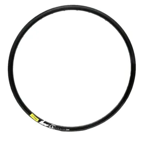 Cerchio per ruota bici mountain bike in alluminio doppia parete nero parti ricambio