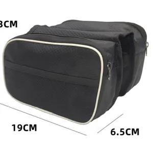 Bicycle Top Tube Bag Mountain Bike Saddle Bag Front Beam Bag Waterproof Cycling Equipment Storage Pouch Accessory