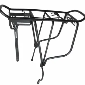 Portapacchi posteriore resistente per mountain bike, mensola di carico per freni a disco.
