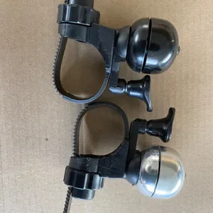 Mini sonnette de vélo pour vtt forte alliage d'aluminium rétro guidon accessoires