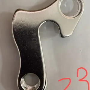 Ersatz Fahrrad Schaltauge Haken fuer Mountainbike, langlebiges silbernes Metall Zubehoer.
