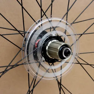 Mountainbike Schwungrad Schutzabdeckung transparent Kunststoff Speichenschutz Fietsonderteil