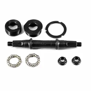 Kit de pieces d'axe de boitier de pedalier avec roulements pour velo route VTT