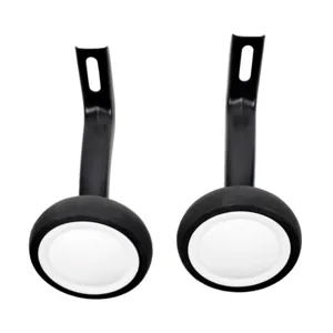 Ruote stabilizzatrici bici bambini dettaglio con ruote silenziose per bici da 14-20 pollici.