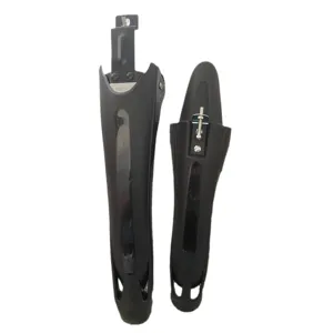 Ensemble de garde-boue VTT en plastique durable, protège-boue élargis pour vélo tout terrain.