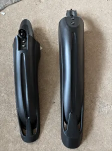 Kit de garde-boue de vtt en plastique élargi épaissi accessoires pour vélos de cyclisme