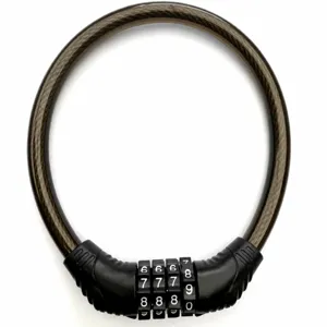 Lucchetto a Catena con Combinazione Antifurto Portatile per Bici da Montagna Bici Elettrica Attrezzatura di Sicurezza per Ciclismo