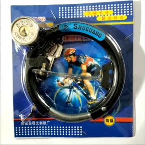 Fahrradschloss Hufeisenschloss mit Schlüsseln und Halterung für sicheren Diebstahlschutz