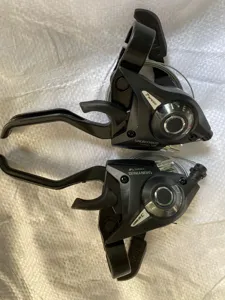 Bicycle brake lever and shifter combo 3 and 7 speed gear shifter set for mountain bike