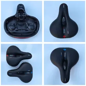 Comfortable thickened bicycle saddle shock absorbing bike seat cushion for mountain bikes.