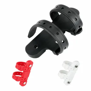 Bicycle water bottle cage adapter silicone no drill mount bike cup holder bracket